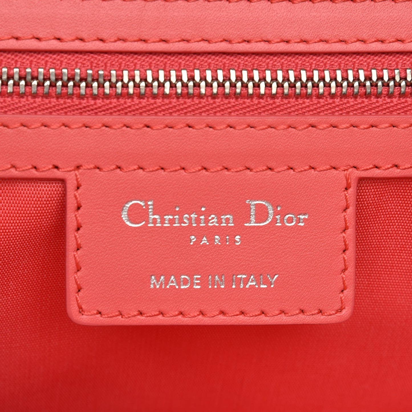 Canvas Cannage Medium Panarea Tote Coral