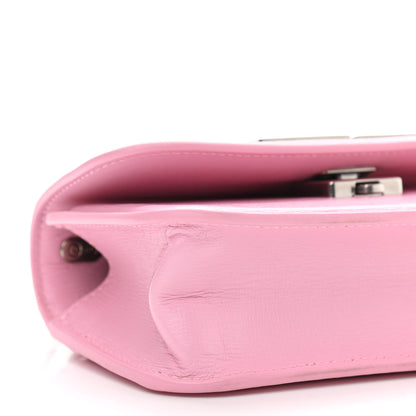 Balenciaga Calfskin Stripe Embossed Gossip Chain Bag XS Candy Pink 8 of 10