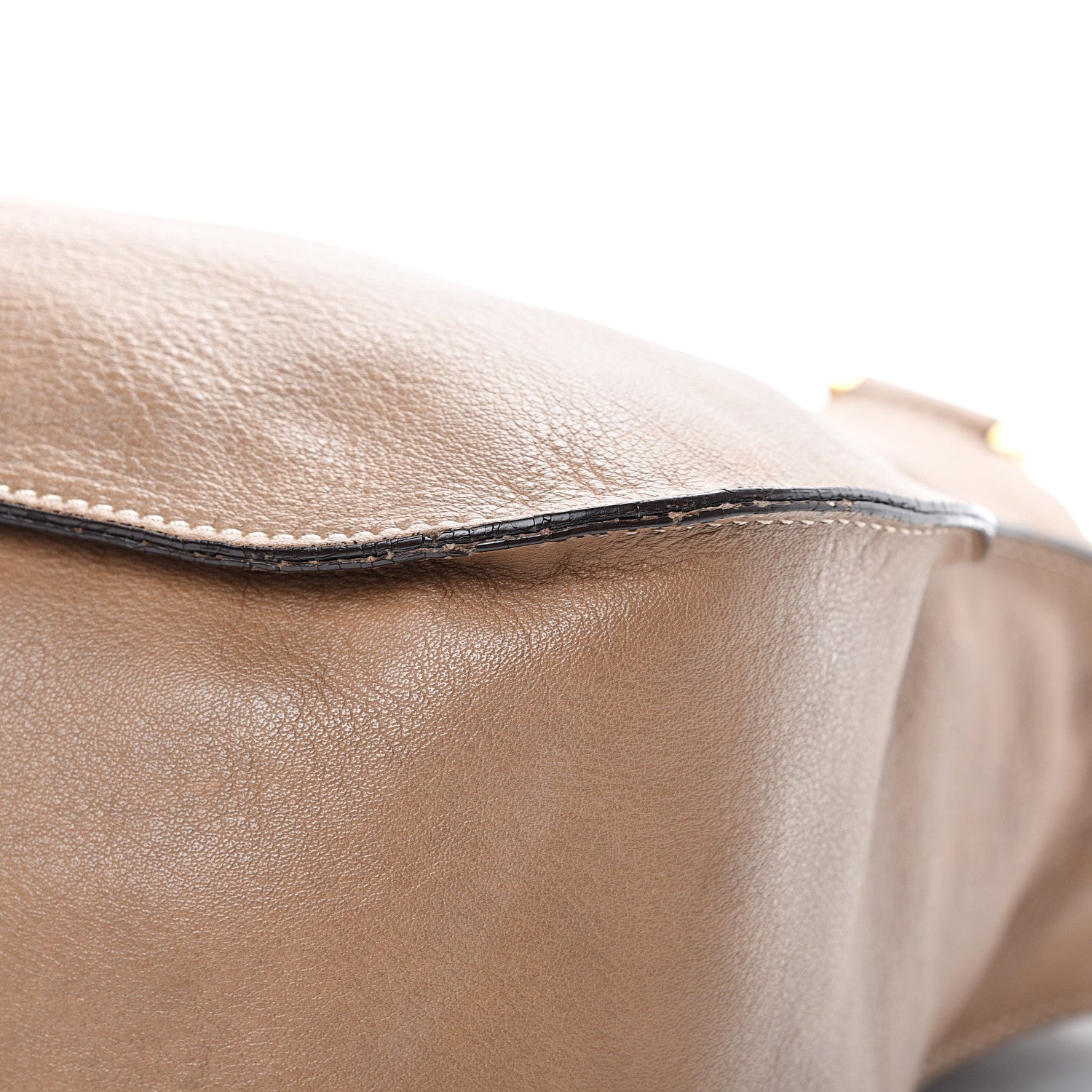 Chloe Calfskin Large Marcie Satchel Nut 10 of 24