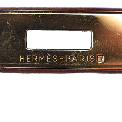 Hermes Toile Barenia Birkin 40 Fauve 7 of 37