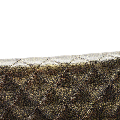 Chanel Metallic Calfskin Quilted Boy Wallet On Chain WOC Gold 11 of 12