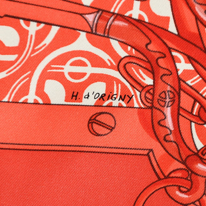 Hermes Silk Mors et Gourmettes Scarf 90 4 of 7