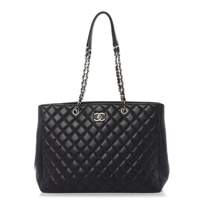 Chanel Caviar Quilted Large Shopping Tote Black 1 of 10
