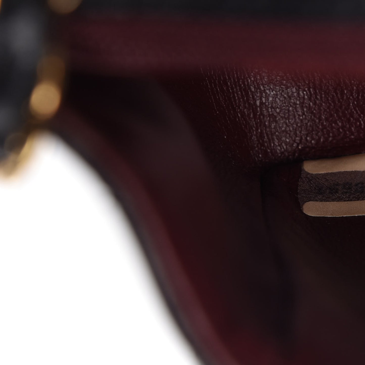 Lambskin Quilted Mini Square Flap Black