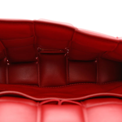 Bottega Veneta Nappa Maxi Intreccio Padded Cassette Crossbody Bag Dark Red 5 of 8