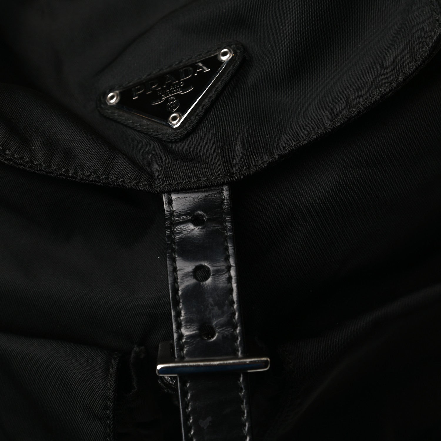 Prada Tessuto Nylon Vela Small Backpack Black 14 of 16