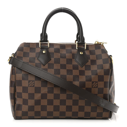 Louis Vuitton Damier Ebene Speedy Bandouliere 25 1 of 11