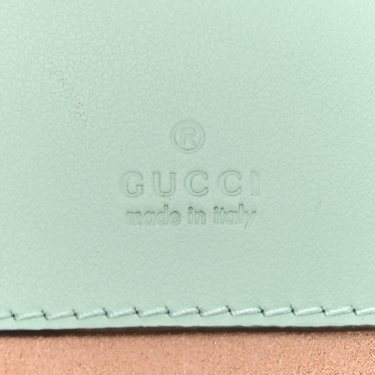 Gucci Calfskin Matelasse Diagonal Mini GG Marmont 2.0 Bucket Bag Pastel Multicolor 6 of 11