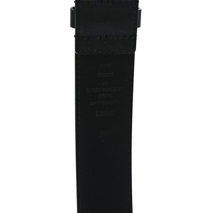 Louis Vuitton Calfskin 35mm Pont Neuf Belt 110 44 Black 3 of 4