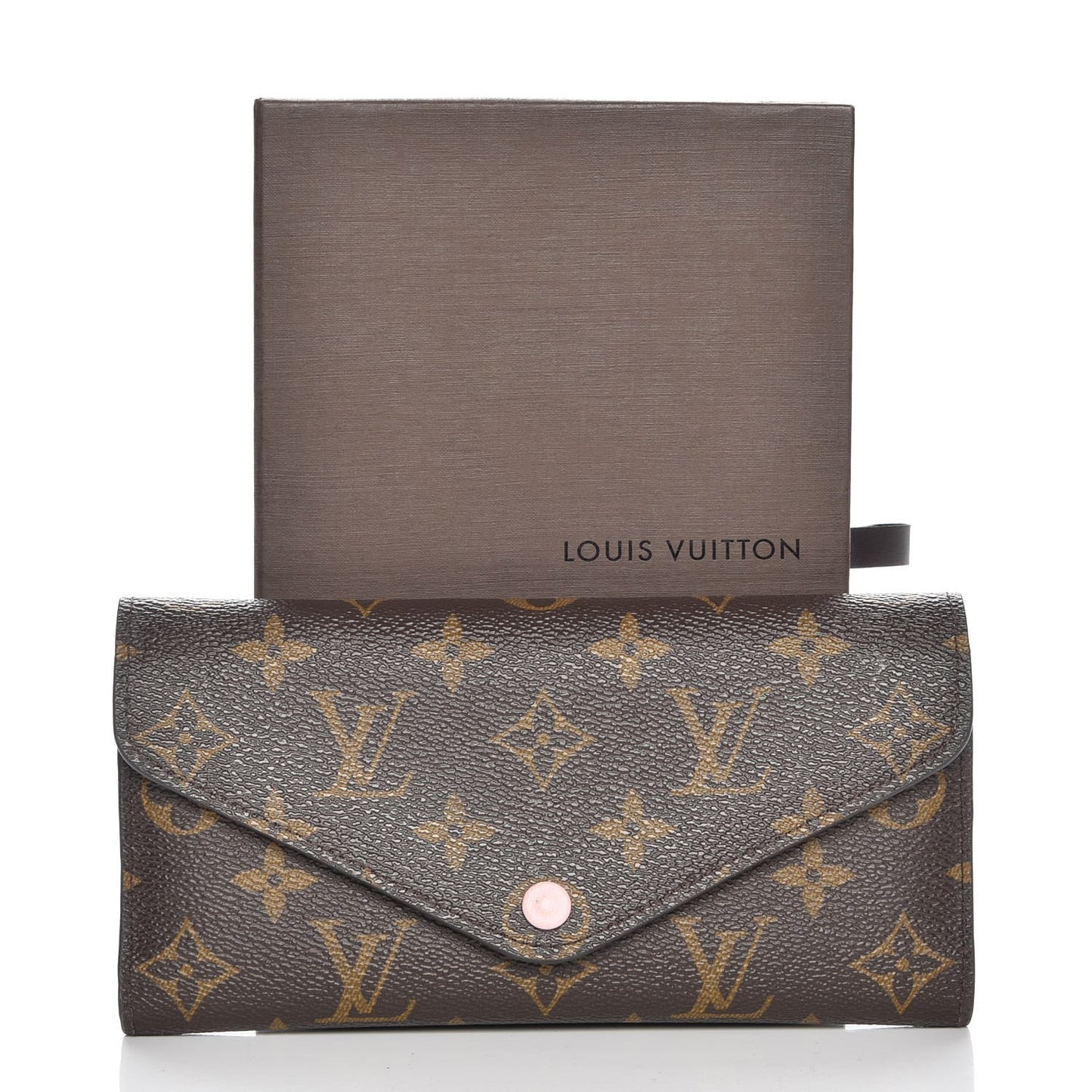 Monogram Josephine Wallet Rose Ballerine