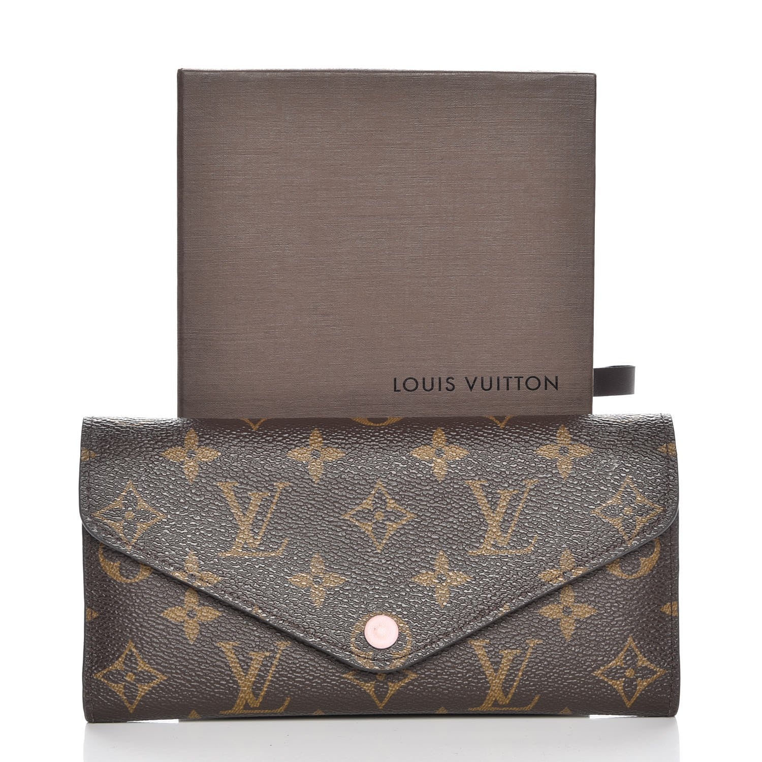 Louis Vuitton Monogram Josephine Wallet Rose Ballerine 9 of 9