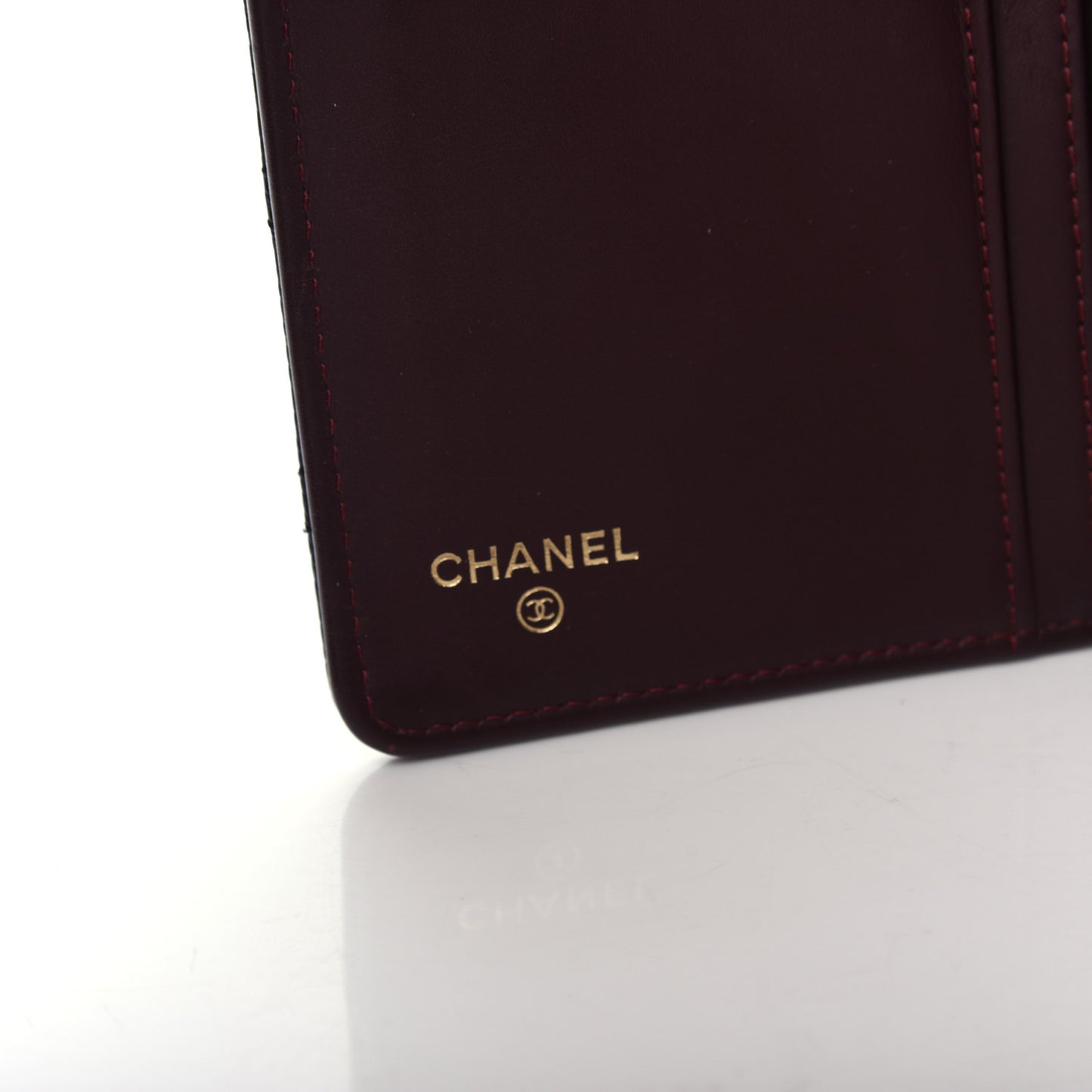 Caviar Quilted Yen Wallet Black