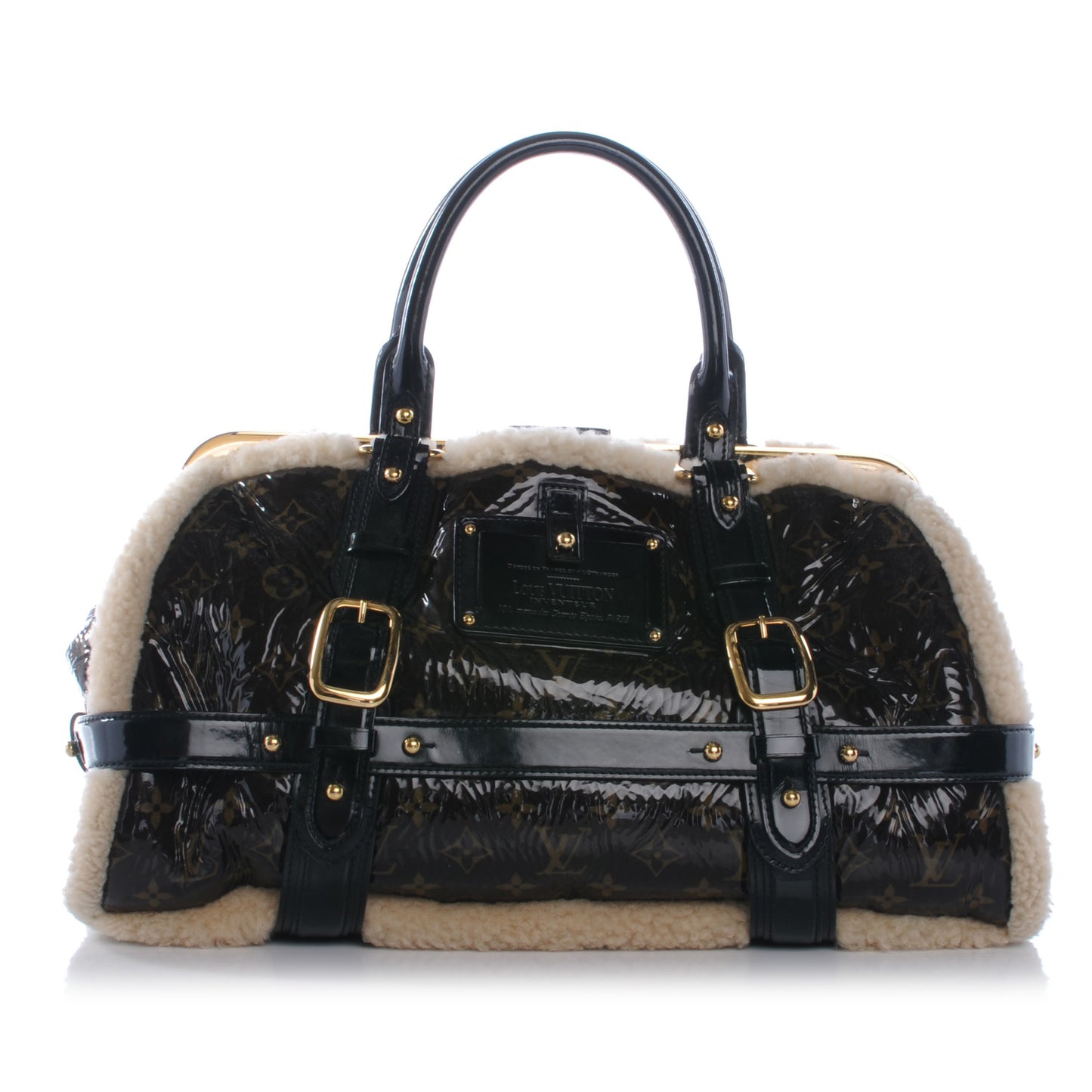 Monogram Shearling Storm Bag