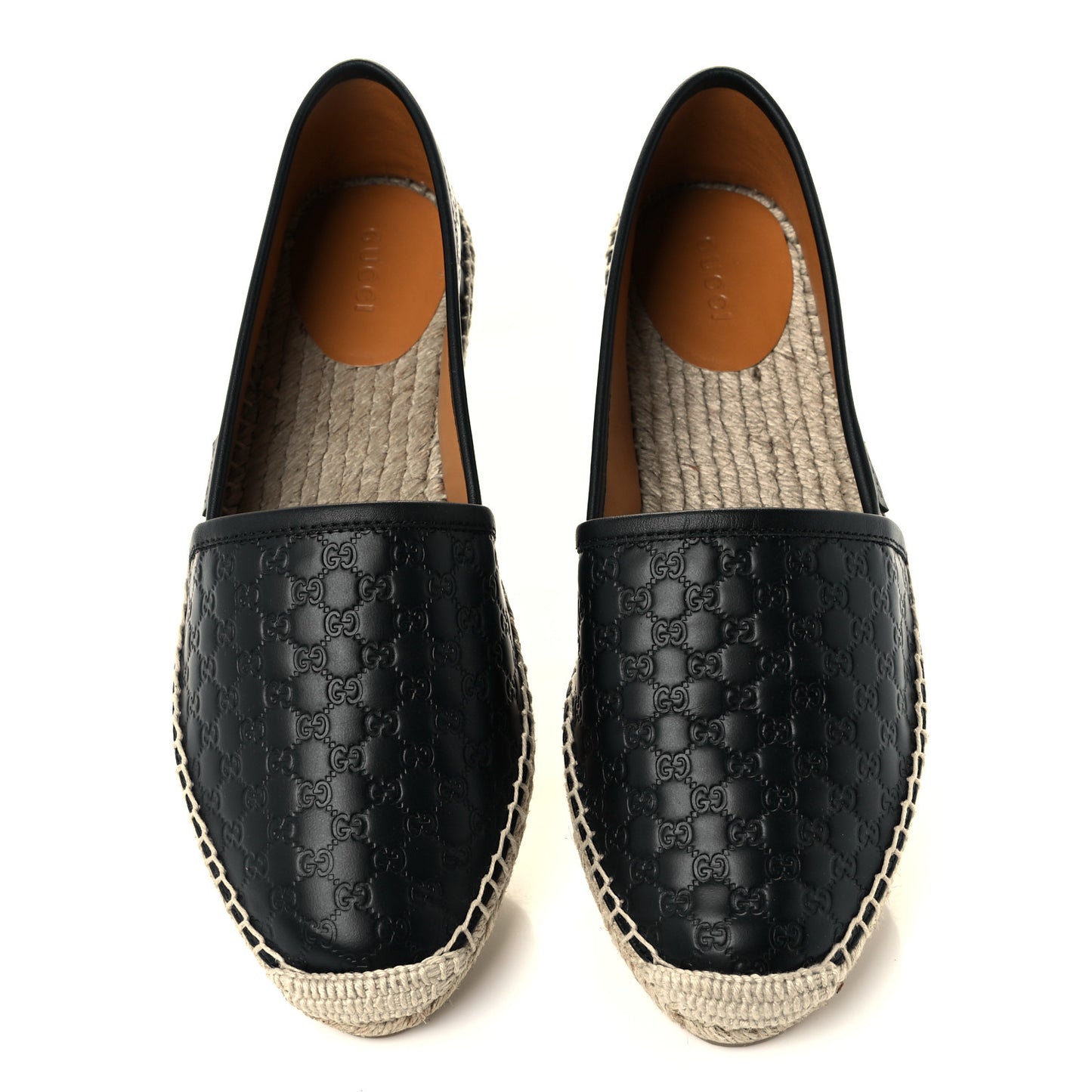Microguccissima Signature Espadrilles 38.5 Black
