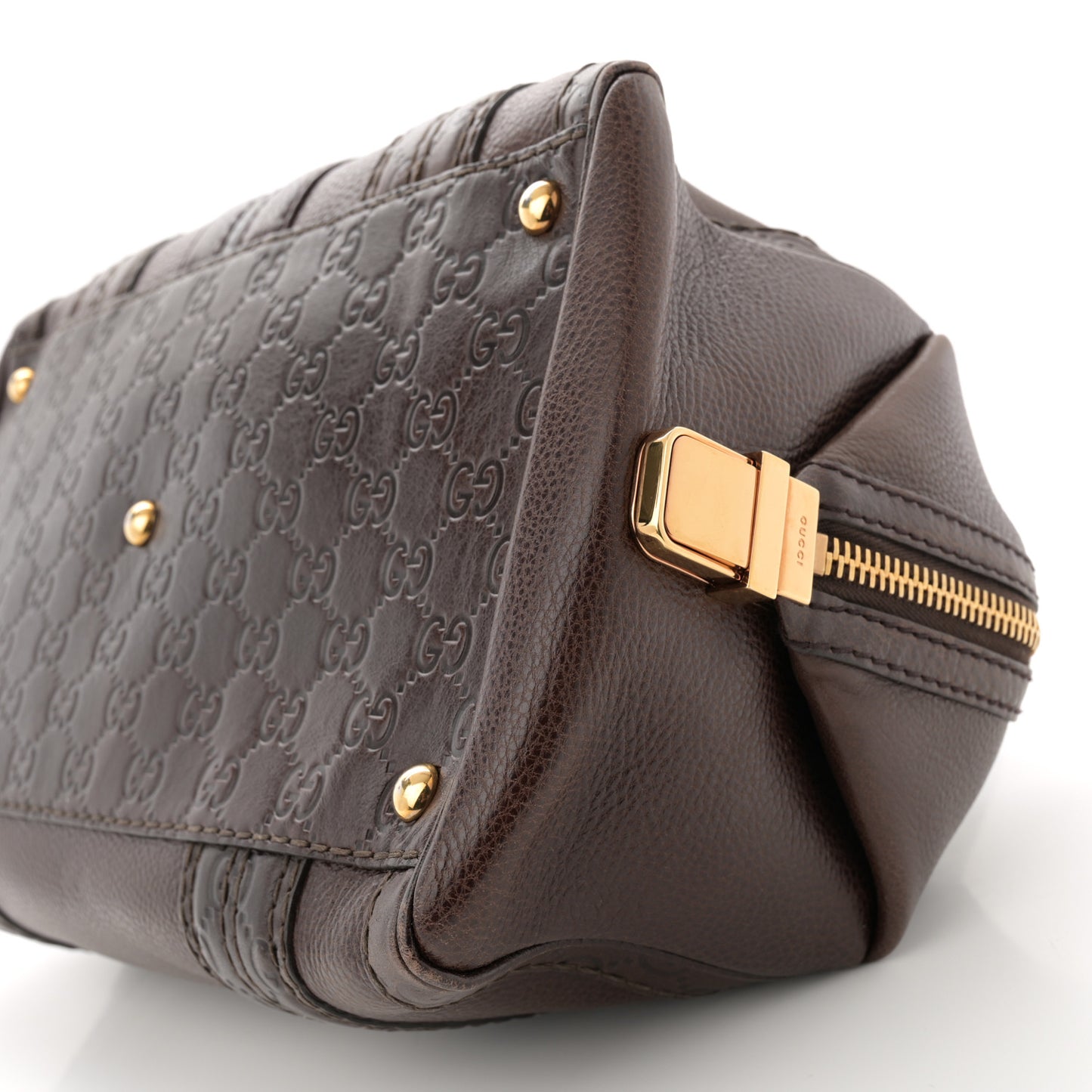 Guccissima Aviatrix Medium Boston Chocolate