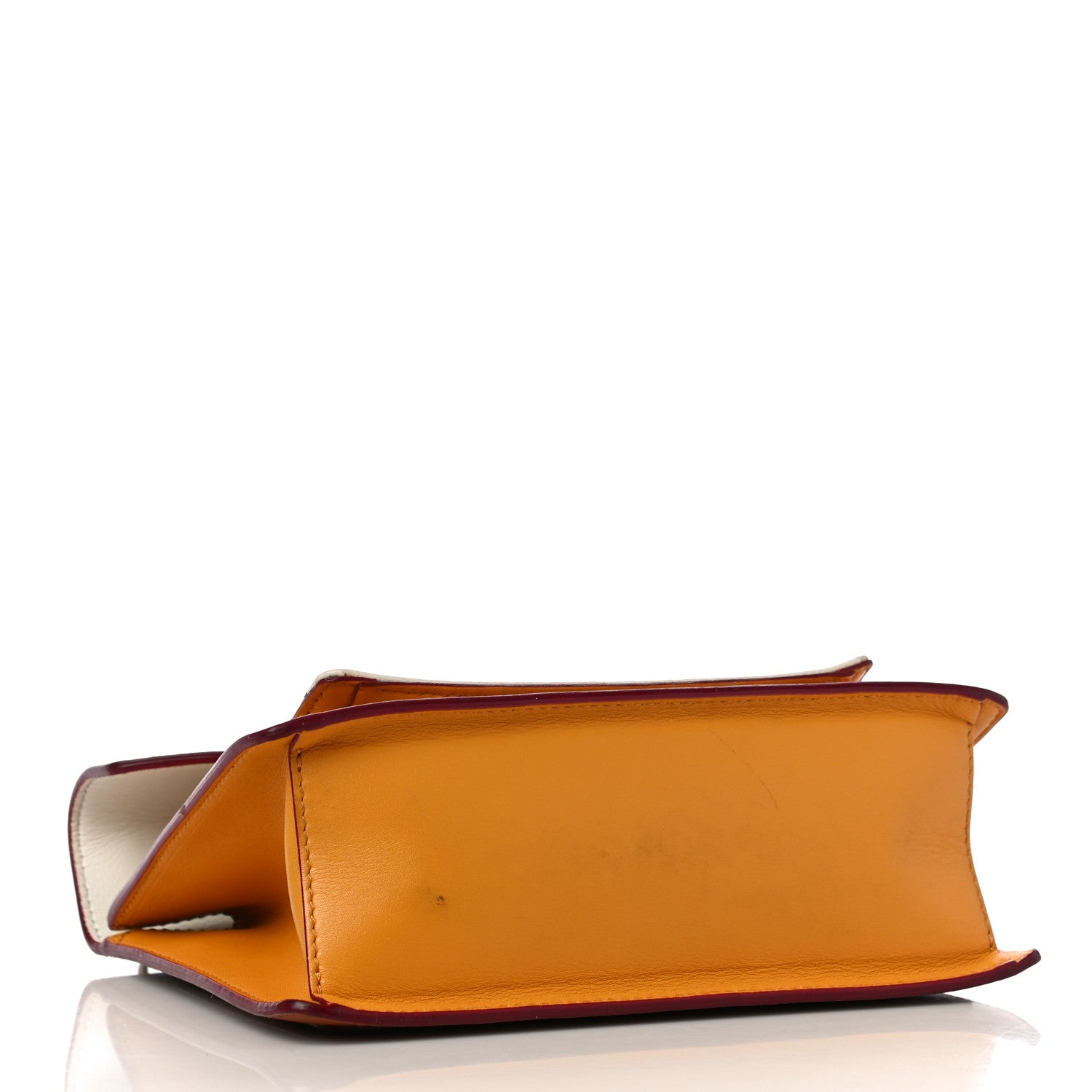 MCM Visetos Small Patricia Block Satchel White 4 of 13