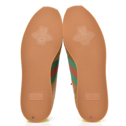 Gucci Suede Web Mens Rocket Sneakers 10 Nocciola Burro 5 of 8