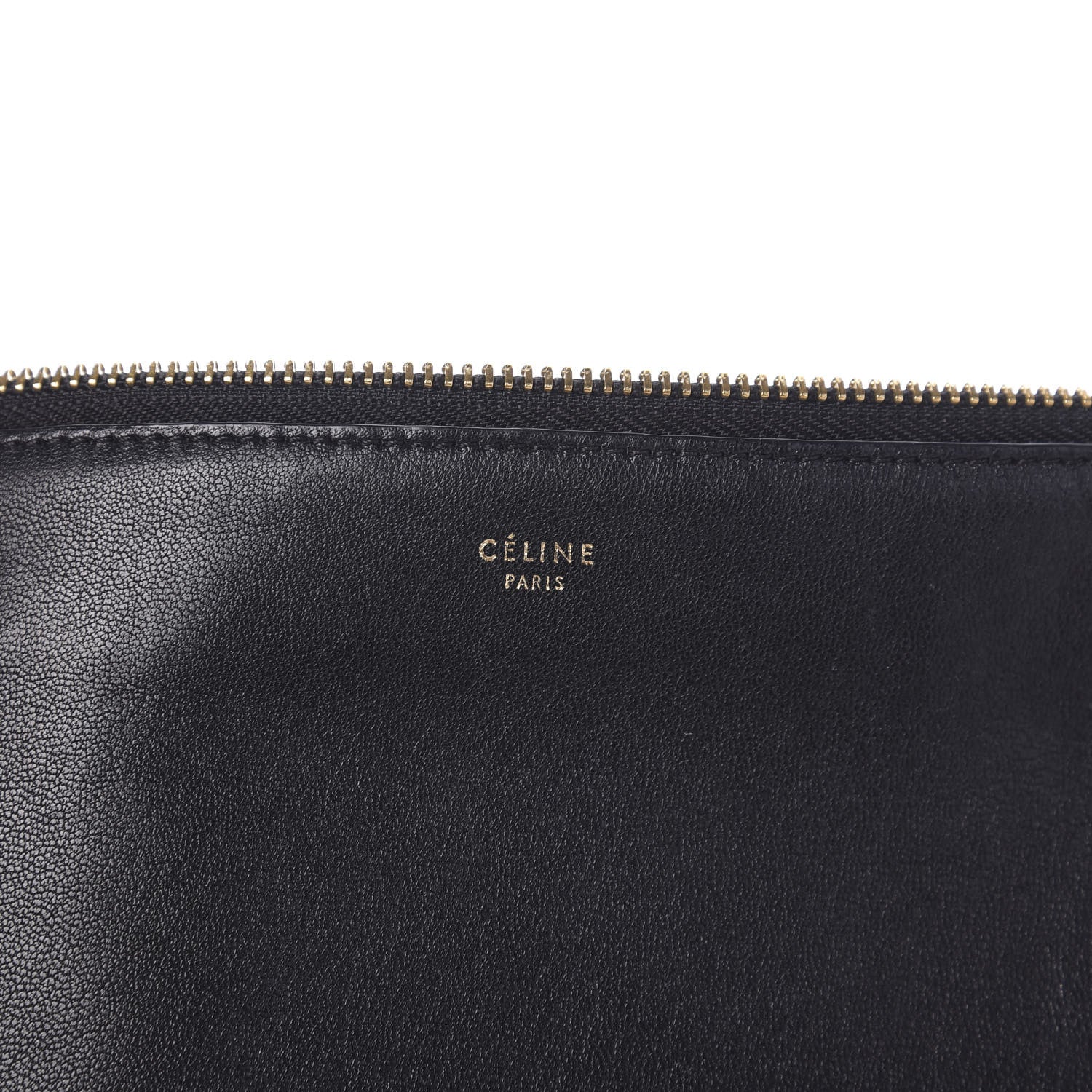 Celine Lambskin Small Trio Crossbody Bag Black 13 of 13