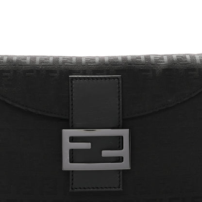 Fendi Zucchino Baguette Black 7 of 9