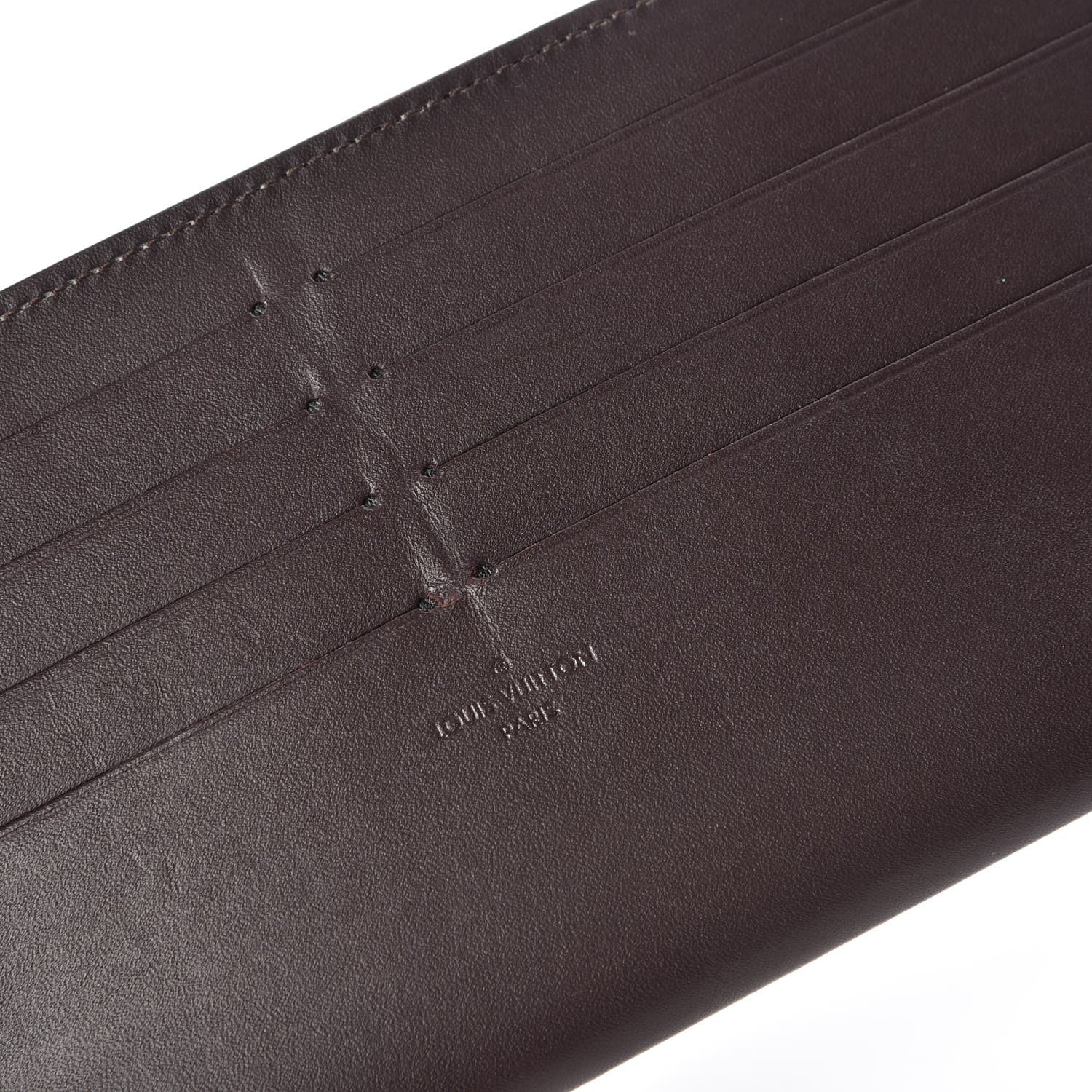 Louis Vuitton Calfskin Felicie Chain Wallet Card Holder Insert 6 of 6