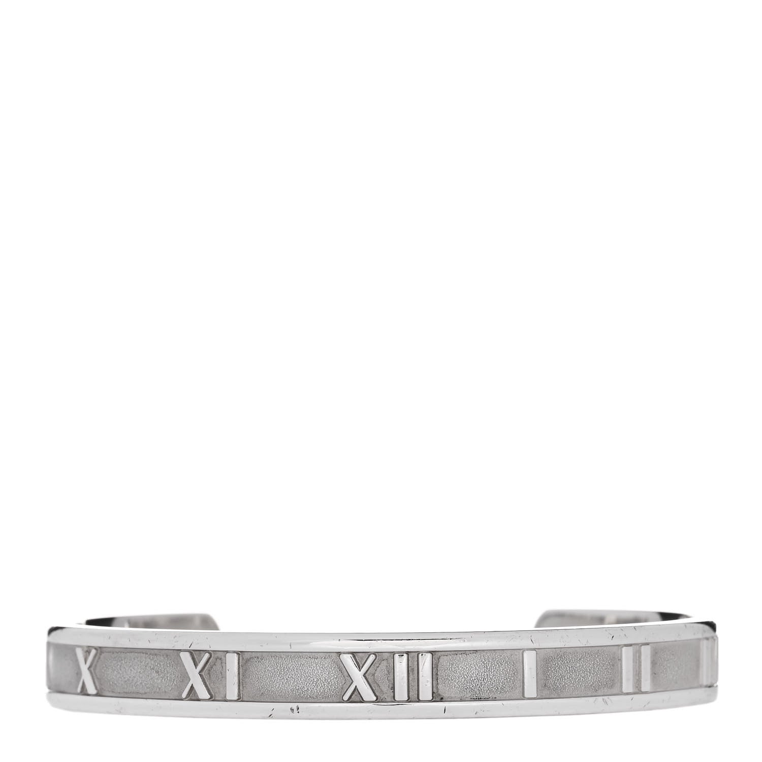 Tiffany Sterling Silver Atlas Cuff Bracelet 1 of 3