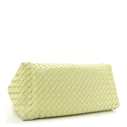 Bottega Veneta Nappa Intrecciato Tuck Lemon Washed 4 of 12
