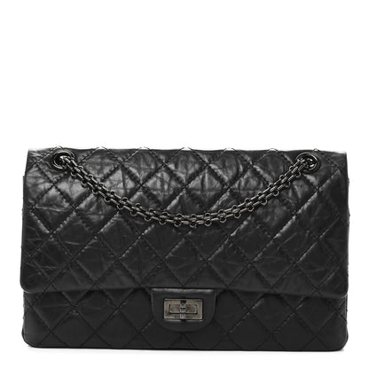 Chanel Aged Calfskin Quilted 2.55 Reissue 226 Flap So Black 1 of 10
