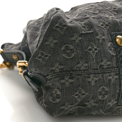 Louis Vuitton Denim Neo Cabby MM Black 8 of 9