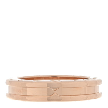 Bulgari 18K Rose Gold B.Zero1 One-Band Ring 51 5.75 3 of 5