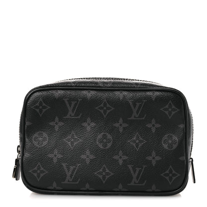 Louis Vuitton Monogram Eclipse Toilet Pouch PM 1 of 10