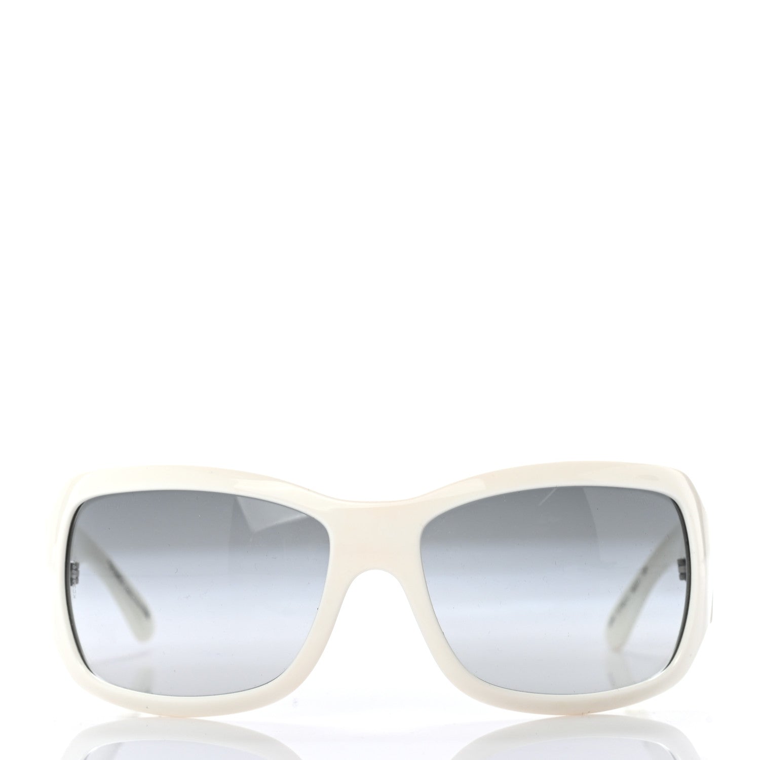 Chanel CC Sunglasses 6018 White 2 of 7
