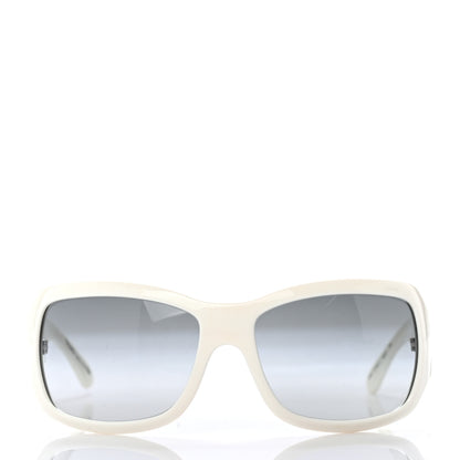 Chanel CC Sunglasses 6018 White 2 of 7