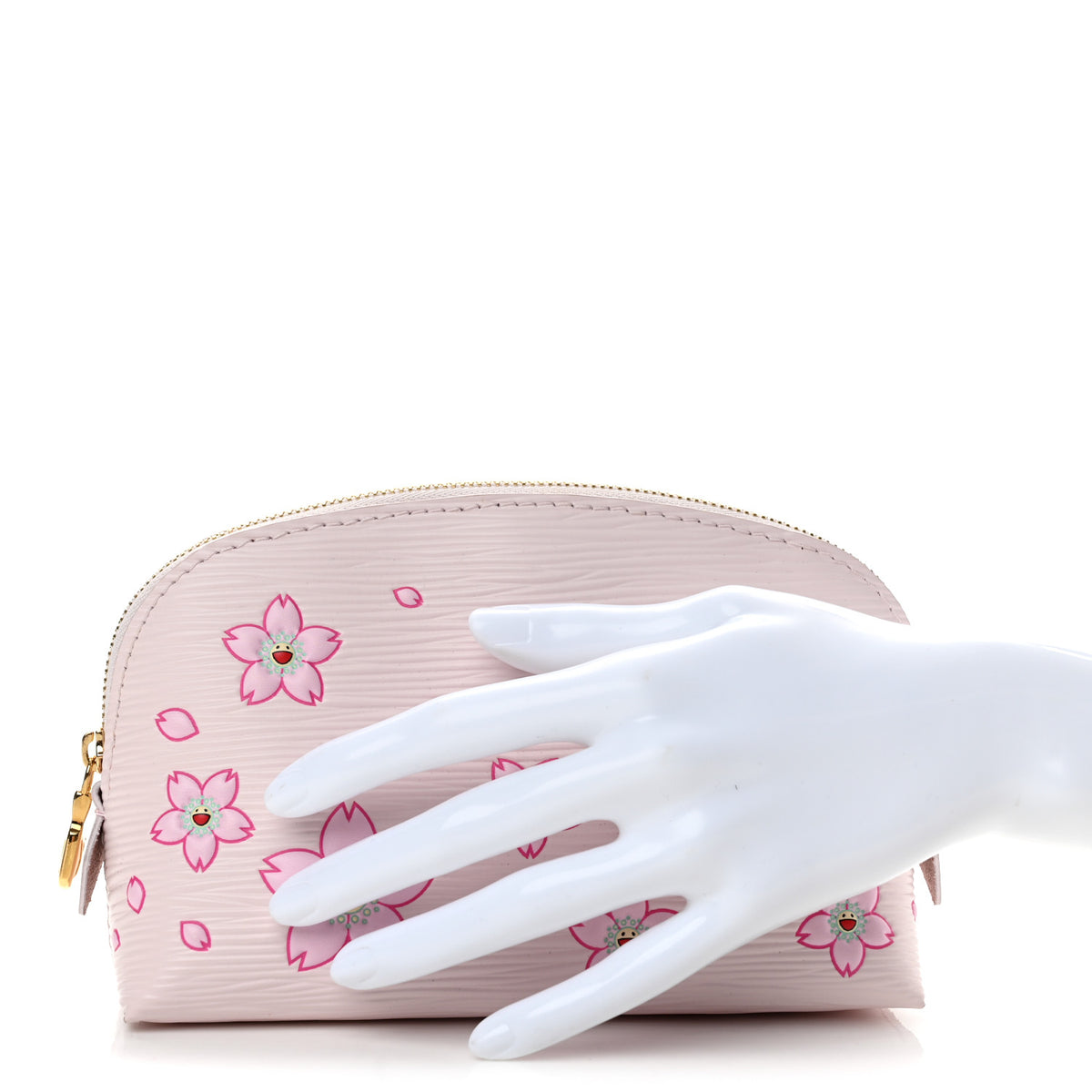 Louis Vuitton LV X TM Epi Cherry Blossom Cosmetic Pouch Pink 2 of 8
