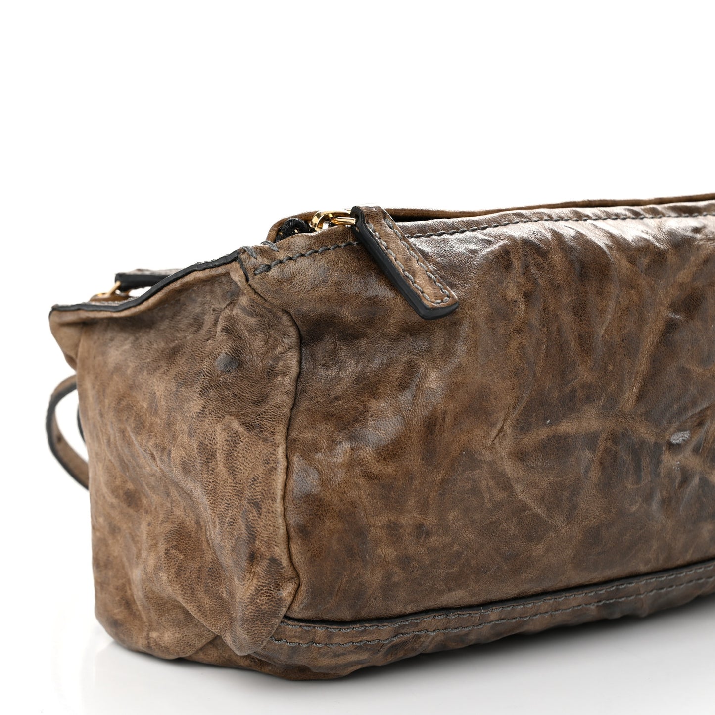 Tumbled Sheepskin Mini Pandora Charcoal
