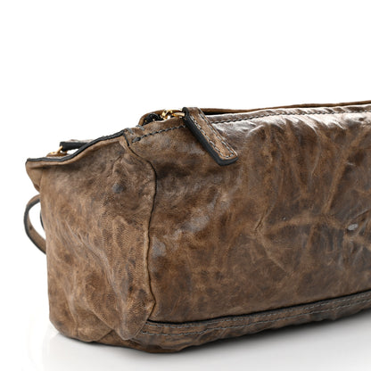 Givenchy Tumbled Sheepskin Mini Pandora Charcoal 9 of 10