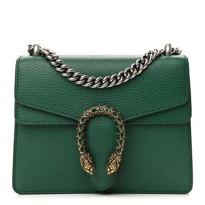 Gucci Calfskin Mini Dionysus Shoulder Bag Emerald 1 of 10