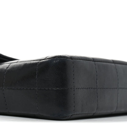 Chanel Lambskin East West Chocolate Bar Flap Black 9 of 10