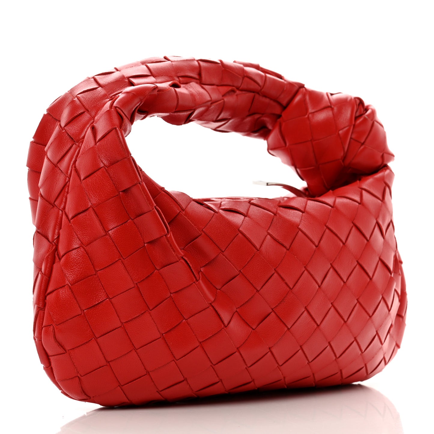 Nappa Intrecciato Mini Jodie Red