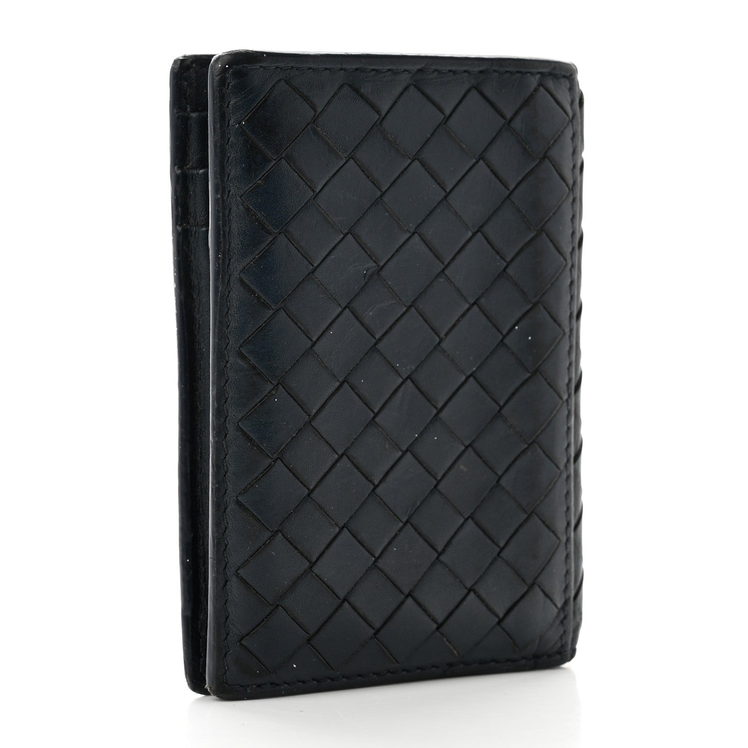 Bottega Veneta Nappa Intrecciato Bi-Fold Wallet Black 3 of 9
