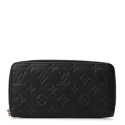 Louis Vuitton Empreinte Zippy Wallet Black 1 of 12