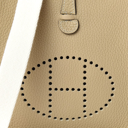 Hermes Taurillon Clemence Amazone Evelyne TPM Trench Craie 10 of 10