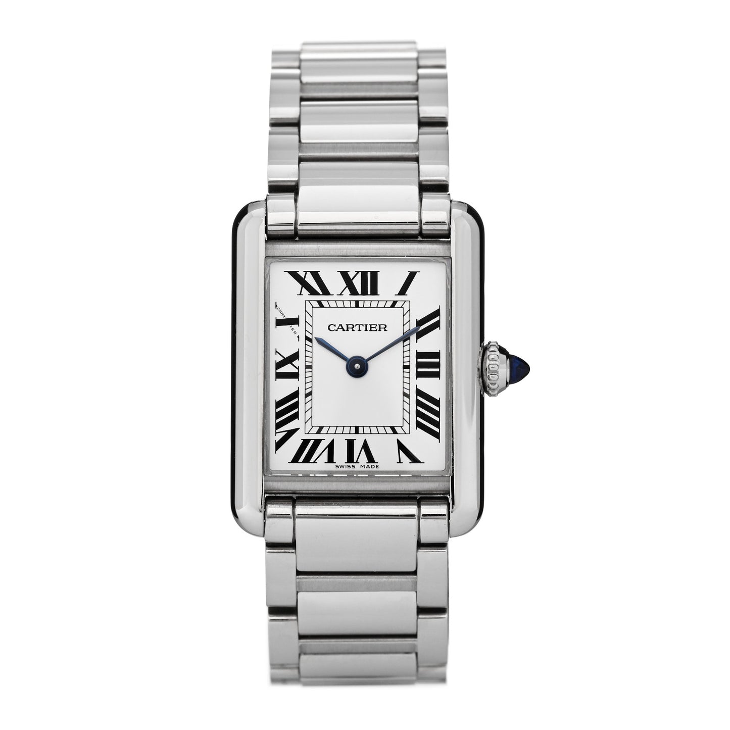 Stainless Steel 22mm Tank Must Quartz Watch
