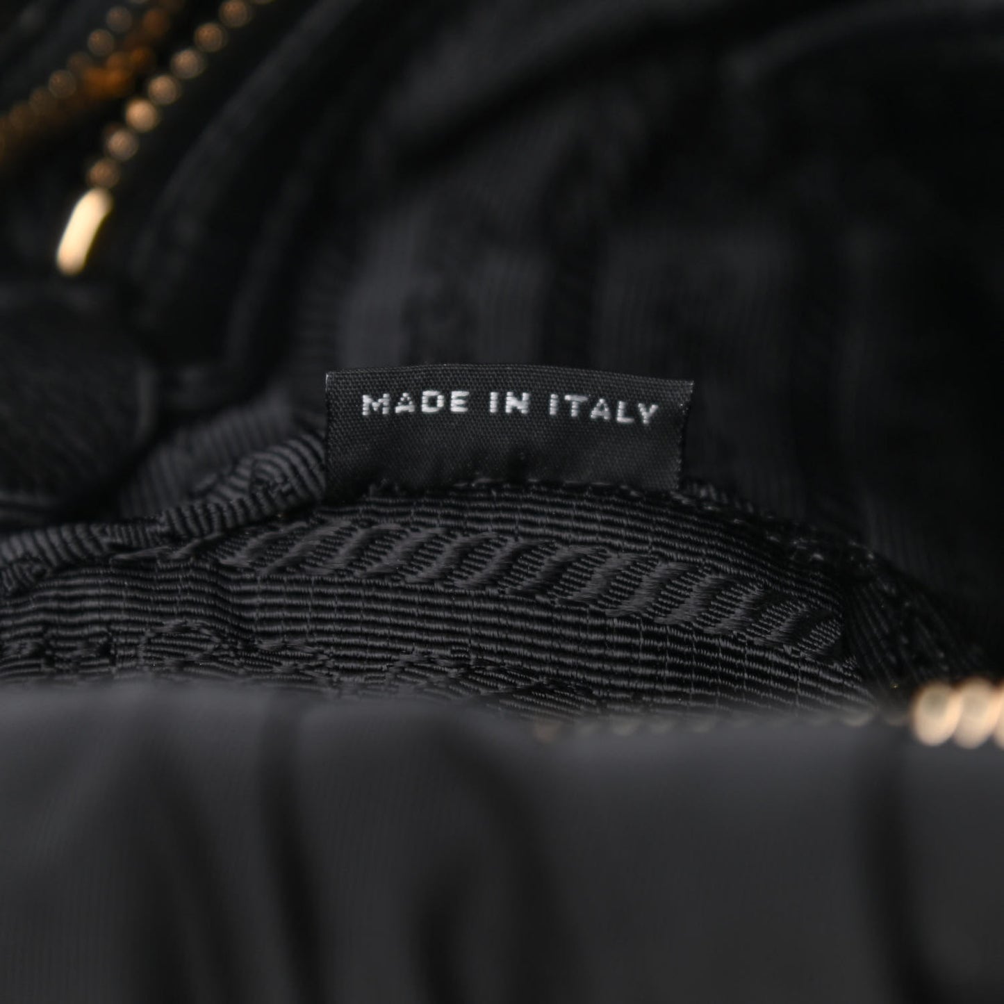 Tessuto Nylon Gaufre Tote Black