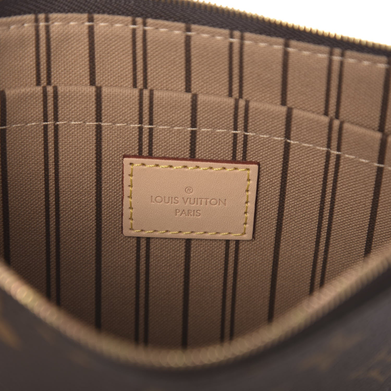 Louis Vuitton Monogram Neverfull MM GM Pochette 6 of 8