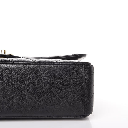 Chanel Caviar Quilted Maxi Double Flap Black 9 of 9