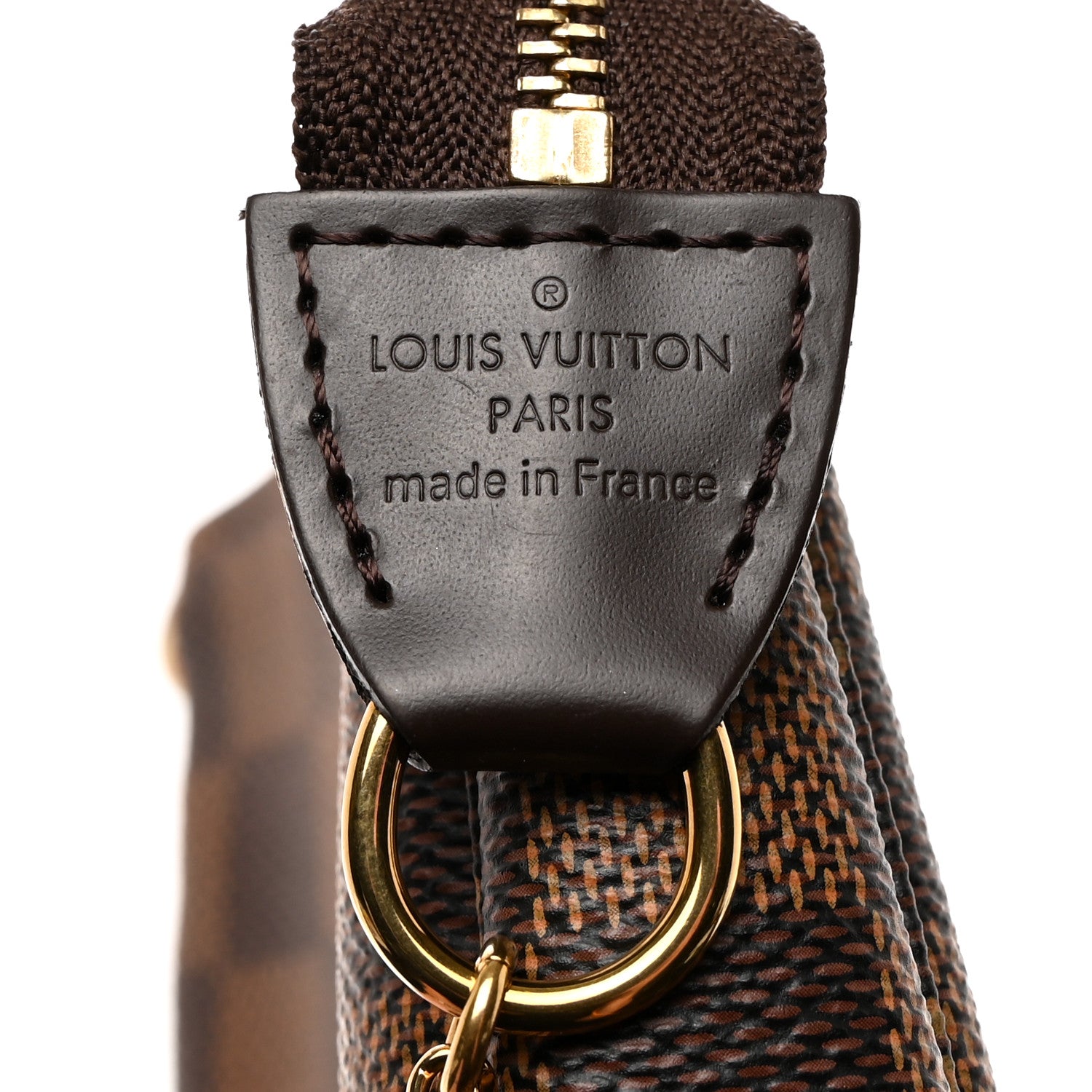 Louis Vuitton Damier Ebene Mini Pochette Accessories 6 of 8