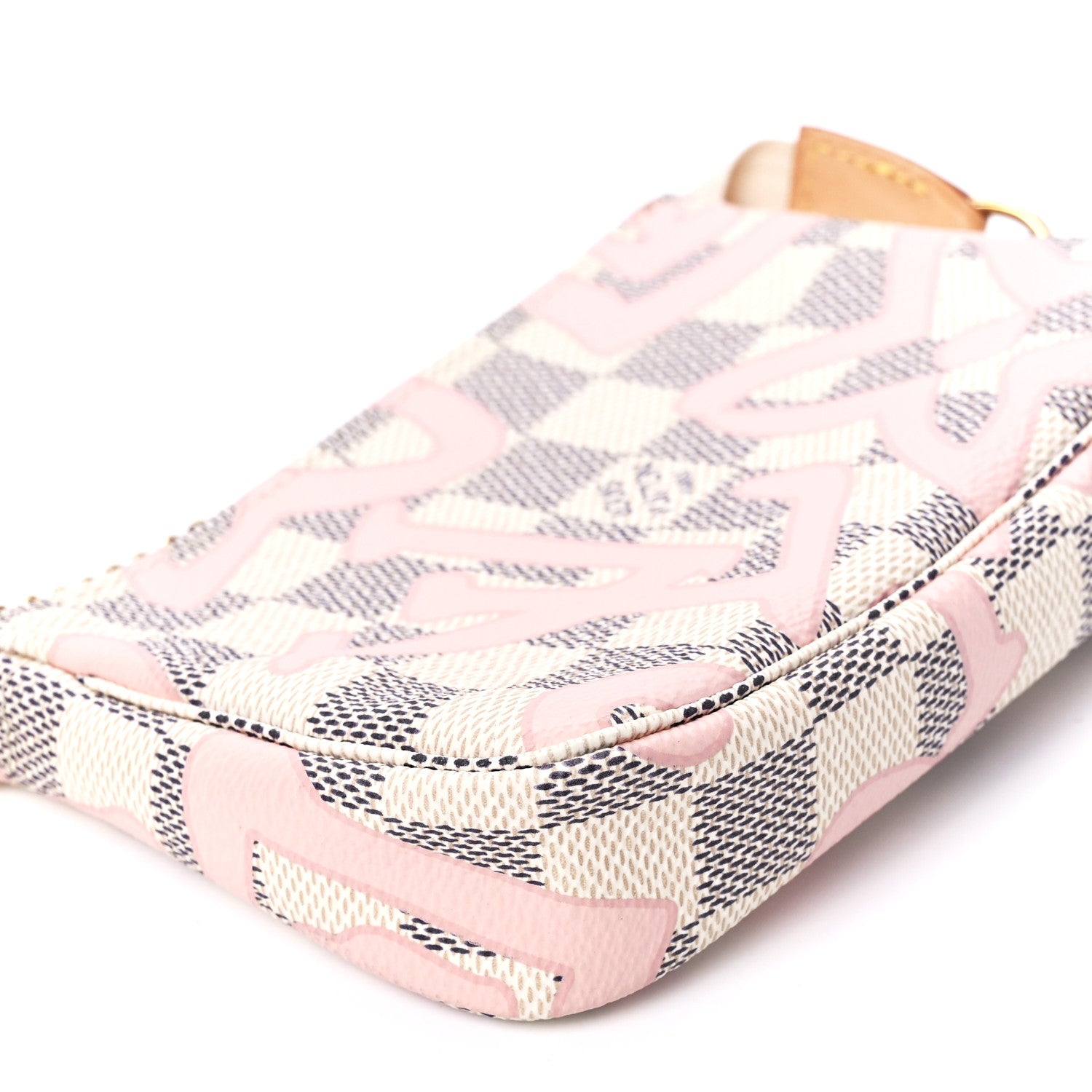 Louis Vuitton Damier Azur Tahitienne Mini Pochette Accessories 10 of 12