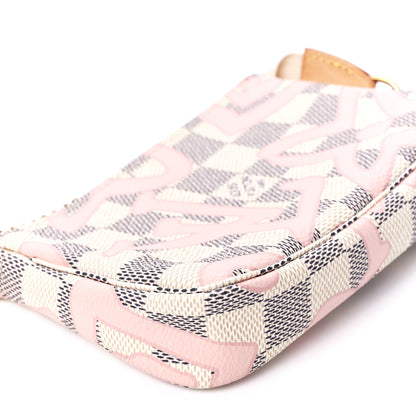 Louis Vuitton Damier Azur Tahitienne Mini Pochette Accessories 10 of 12