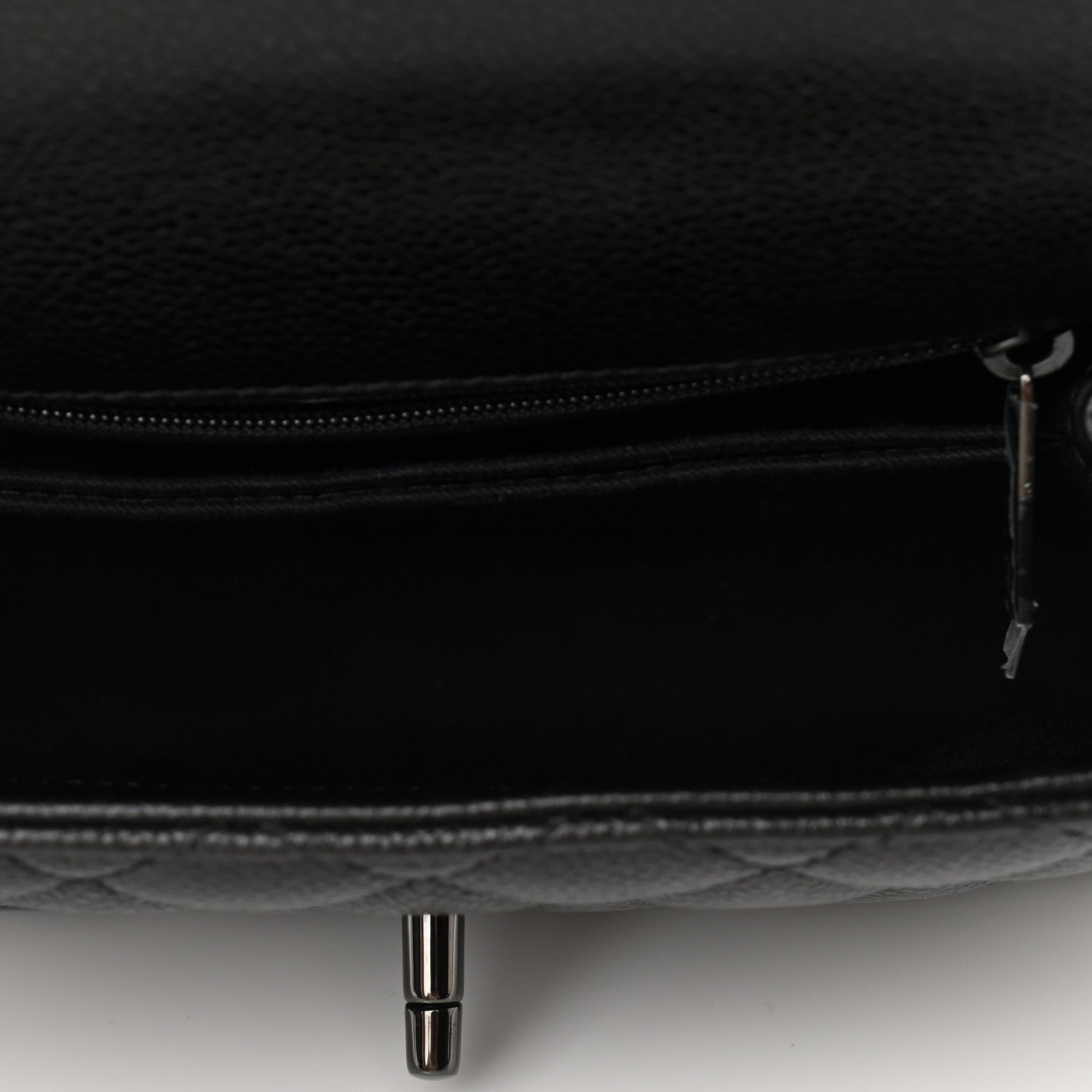 Chanel Caviar Quilted Mini Coco Handle Flap So Black 5 of 10