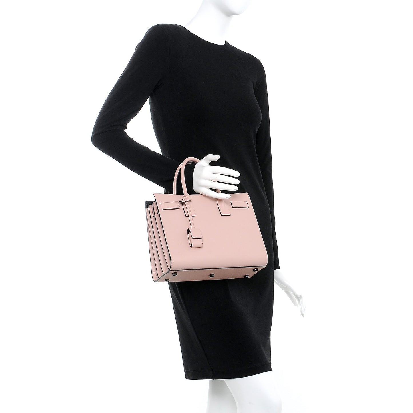 Smooth Calfskin Baby Sac De Jour Pale Pink